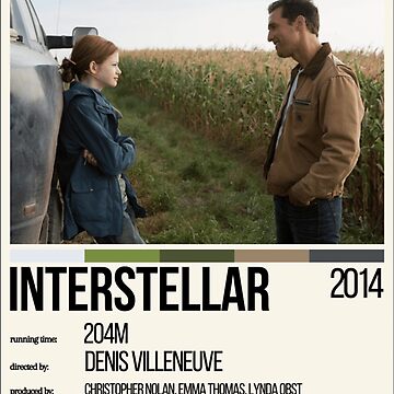 Interstellar: Watch Scene (Christopher Nolan) Poster iPad Case