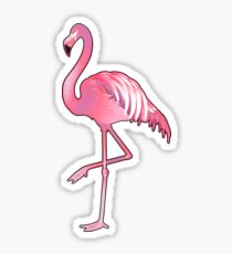 Cute graphic flamingo Sticker