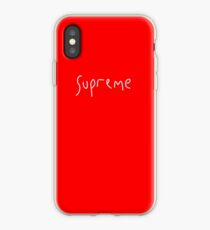 Supreme iPhone cases & covers for XS/XS Max, XR, X, 8/8 Plus, 7/7 Plus