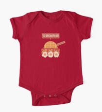 To Breakfast One Piece - Short Sleeve