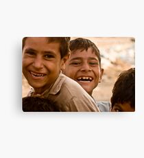 Happiness Canvas Print