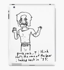 Punk Rock. iPad Case/Skin