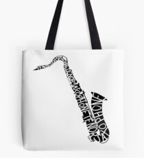 Tenor Sax Tote Bag