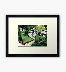 Aurelius Garden Framed Print