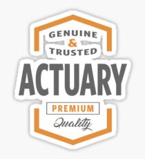 Actuary Sticker