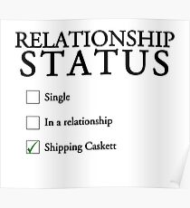 Relationship status - caskett Poster