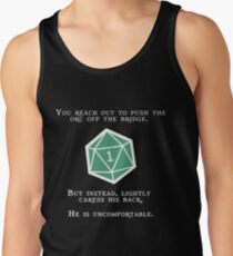 Natural 1 - Orc (White) Tank Top