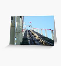 going up Greeting Card