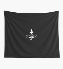 Mustache Christmas Santa Claus - Gift Idea for Women Men Boys And Girls Wall Tapestry