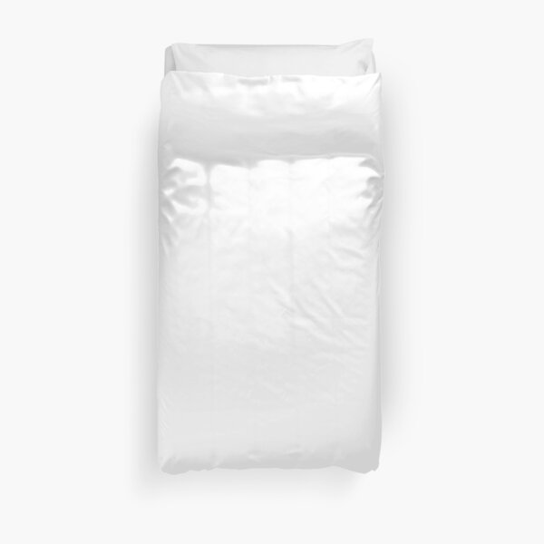 White Paisley on Color #A38E09 Duvet Cover