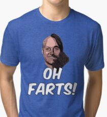 Oh Farts - The Last Man On Earth Tri-blend T-Shirt