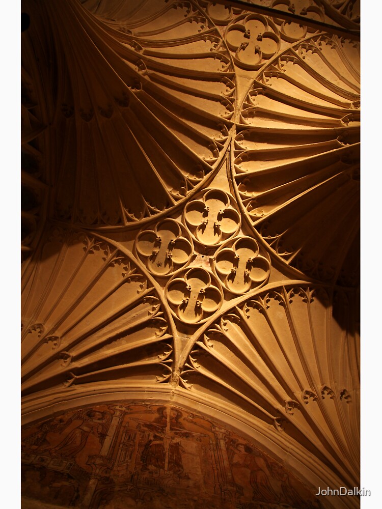 Tewkesbury Abbey - Vaulted Ceiling by JohnDalkin