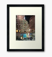 Christmas in New York Framed Print