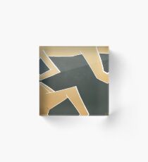 Sleeping Couple Nude Acrylic Block