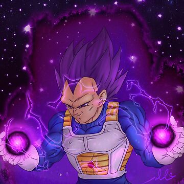 Vegeta Ultra Ego (no background) Canvas Print for Sale by