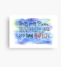 Perfect Canvas Print