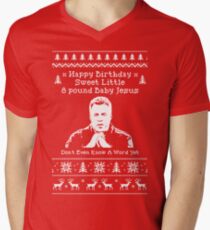 Happy Birthday Jesus! Men's V-Neck T-Shirt