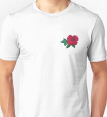 Embroidered Rose Unisex T-Shirt