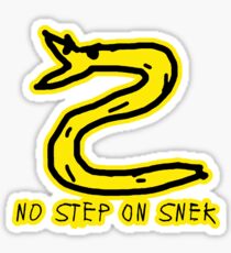 Don't Step on Snek Sticker