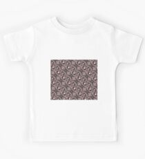 Roségold Damast Kinder T-Shirt