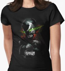 SPAWN rage lithium green Women's Fitted T-Shirt