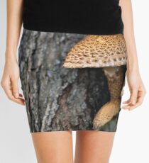 Toadstool in the rainy woods Mini Skirt