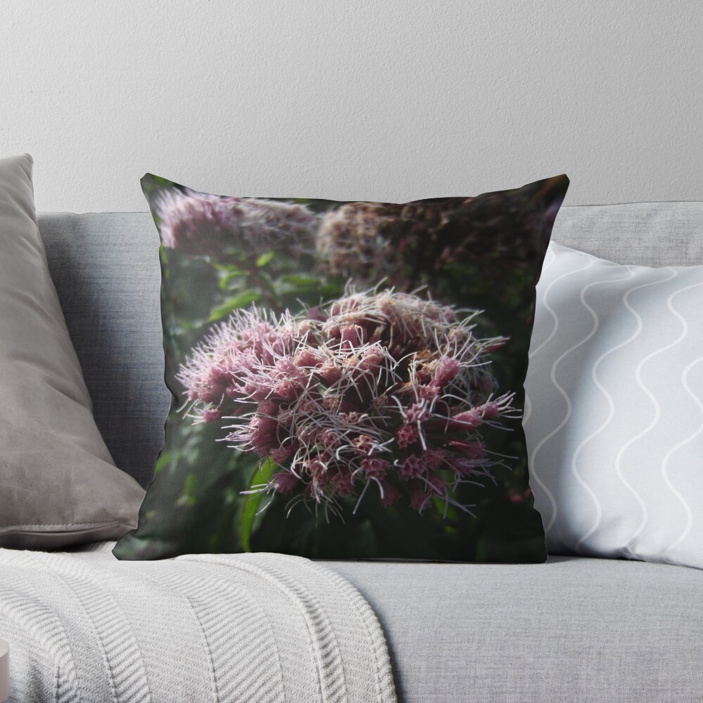 Hemp agrimony Throw Pillow