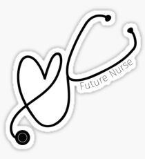Future Nurse Sticker
