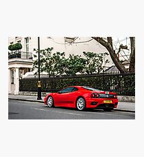 Ferrari 360 Challenge Stradale Photographic Print