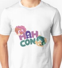 HAHcon with Cozy and Glitch Unisex T-Shirt