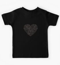 Kintsugi - Gold Rose Kids Tee