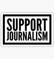 support journalism Sticker