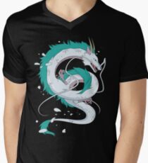 Haku - Spirited Away Dragon Men's V-Neck T-Shirt