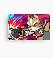 Fox | Blaster Shot Metal Print