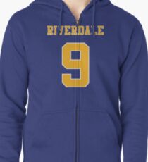 Riverdale Jersey – 9, Archie/Jason Blossom Zipped Hoodie