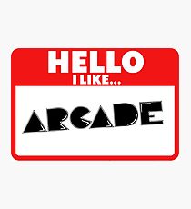 Arcade Photographic Print