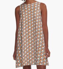 Longhorn Austin Texas A-Linien Kleid