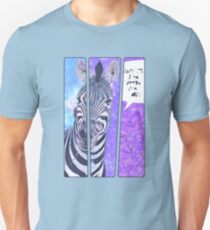 Comic-Buch Zebra Unisex T-Shirt