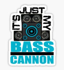 DJ Pon-3: Bass Cannon Sticker