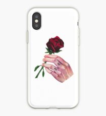 Hand und Rose iPhone-Hülle & Cover
