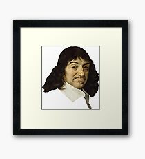 René Descartes Framed Print