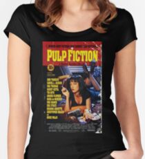 Pulp Fiction Women's Fitted Scoop T-Shirt
