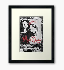kill your gender Framed Print