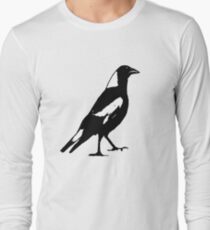 the magpie Long Sleeve T-Shirt