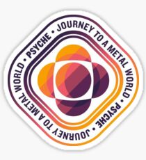 Psyche Mission Logo Sticker