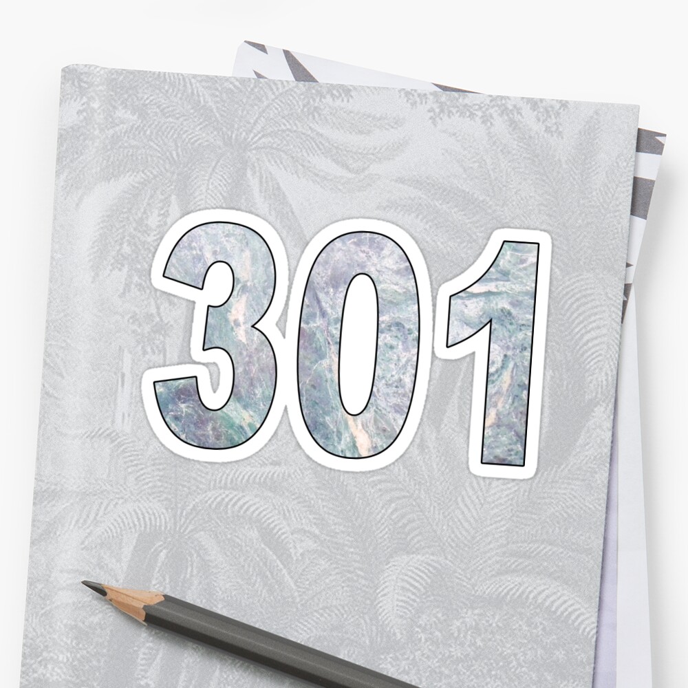 301-area-code-sticker-by-ldeitch-redbubble