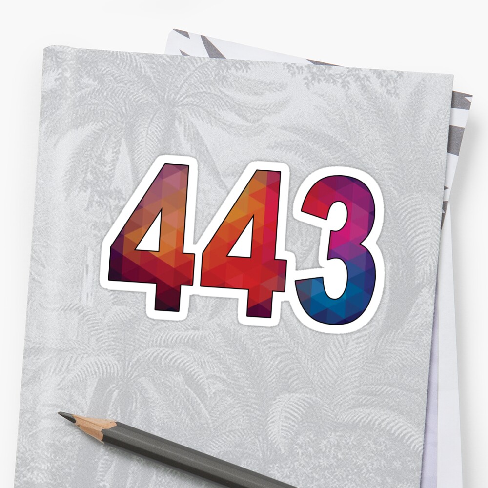 443-area-code-2-sticker-by-ldeitch-redbubble