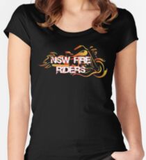 NSW Fire Riders Tees, Tanks, and Sweatshirts Women's Fitted Scoop T-Shirt