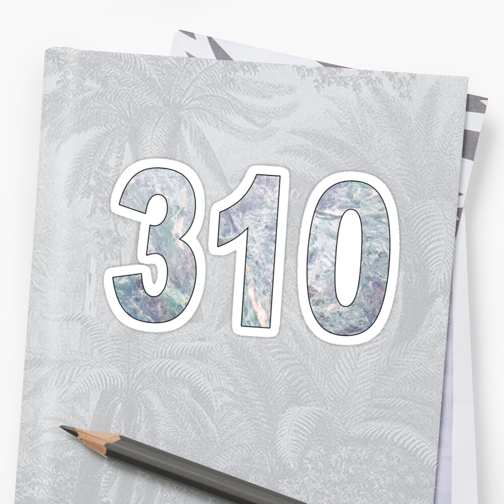 310-area-code-stickers-by-ldeitch-redbubble