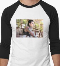 Inked Babe Men's Baseball ¾ T-Shirt